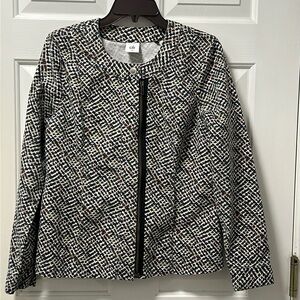 Cabi Cliffside Moto Multi Colored Jacket Size Medium